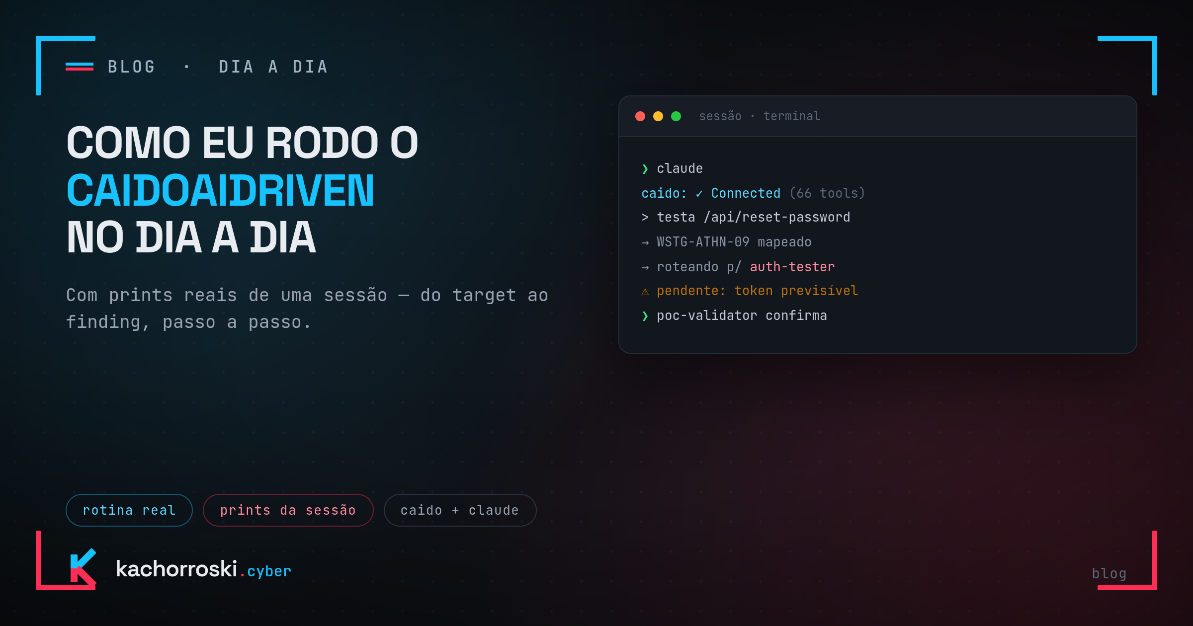 CaidoAIDriven em uso real: sessão de pentest no OWASP Juice Shop com MCP, tracker e findings